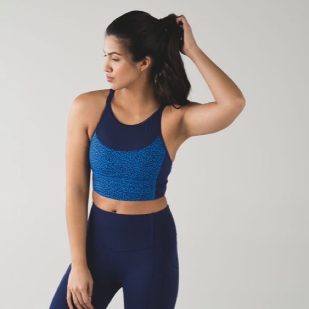 NWOT Lululemon Clip-In Long Line Bra Sz 6